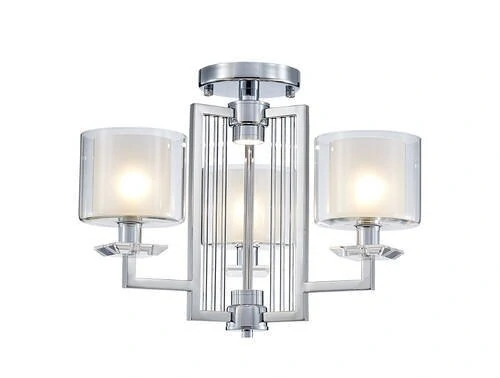 Потолочный светильник 4400, 3+2xЕ14+LED, хром (Newport, 4405/PL chrome) - Amppa.ru