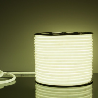 Светодиодный гибкий неон 220 В 9.6 Вт/м 144 Led/м 2835 IP67, круглый холодный белый 6500К, 50 м Гибкий неон 220V 9,6W 144Led 2835 IP67 круглый холодный белый, 50 м (Elektrostandard, Светодиодный гибкий неон 220 В 9.6 Вт/м 144 Led/м 2835 IP67, круглый холо