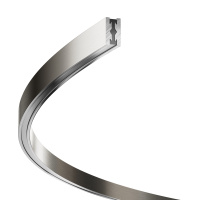 Шинопровод накладной/подвесной Магнитная модульная трековая система FLARITY Busbar trunkings Flarity, 1800м, Платина (Maytoni Technical, TRX154-2SR-D1800-PT)