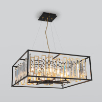 Умная подвесная люстра с хрусталем 377/9 Smart (Bogate's, a061526)