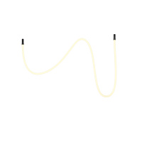 Трековый светильник Гибкая трековая система FLEXITY Tau, LED 48W, 3000K, Черный (Maytoni Technical, TR209-1-48W3K-B)