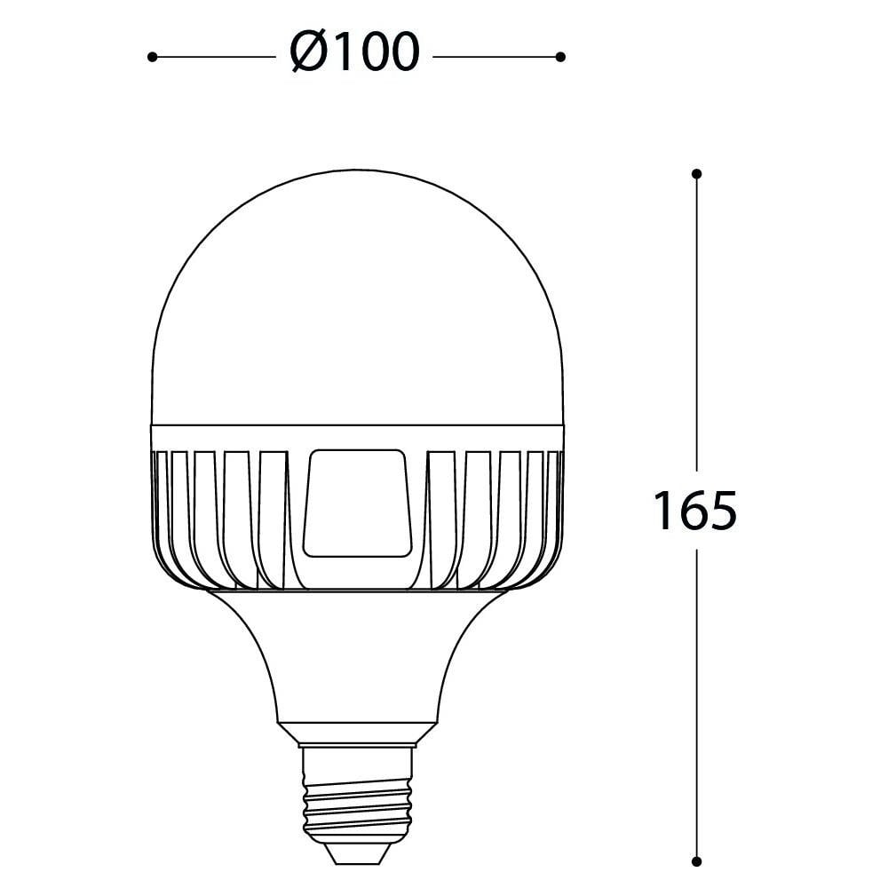 Лампа светодиодная Fumagalli 220v/15w LED-HIP, E27, 1500Lm, 3000К - Amppa.ru