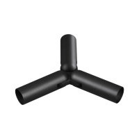 Соединитель Гибкий "t" Glat Konst, Черный (Novotech, 359380)
