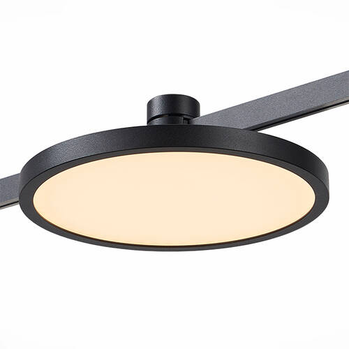 Магнитный трековый светильник FARM FARM, LED, 3000K, 10W, Черный (ST LUCE, ST818.406.12) - Amppa.ru